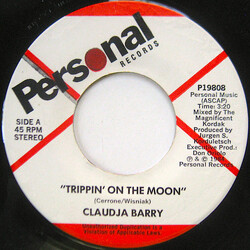 Claudja Barry Trippin' On The Moon USED VINYL 7INCH 45 RPM