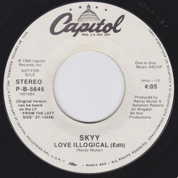 Skyy Love Illogical USED VINYL 7INCH 45 RPM PROMO