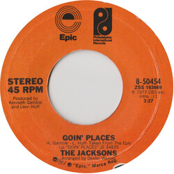 The Jacksons Goin' Places USED VINYL 7INCH 45 RPM SINGLE STYRENE STEREO