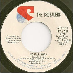 The Crusaders So Far Away / That's How I Feel USED VINYL 7INCH SINGLE 45 RPM