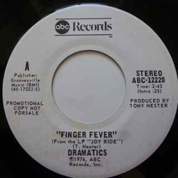 The Dramatics Finger Fever USED VINYL 7INCH 45 RPM PROMO STEREO MONO