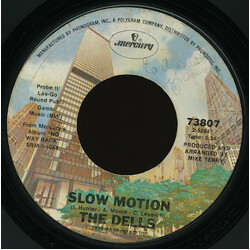 The Dells Slow Motion / Ain't No Black And White Music USED VINYL 7INCH SINGLE