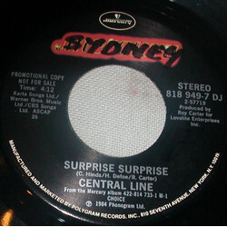 Central Line Surprise, Surprise USED VINYL 7INCH 45 RPM PROMO
