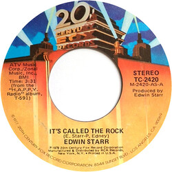 Edwin Starr It's Called The Rock USED VINYL 7INCH 45 RPM