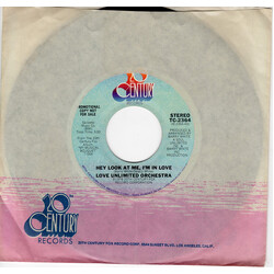 Love Unlimited Orchestra Hey Look At Me, I'm In Love USED VINYL 7INCH 45 RPM SINGLE STEREO MONO PROMO