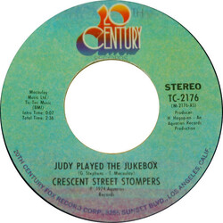 The Crescent Street Stompers Judy Played The Juke Box / Wasting Time USED VINYL 7INCH 45 RPM SINGLE STYRENE
