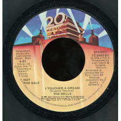 The Dells I Touched A Dream USED VINYL 7INCH 45 RPM PROMO STYRENE