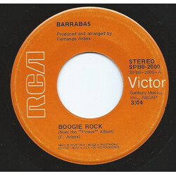 Barrabas Boogie Rock USED VINYL 7INCH 45 RPM SINGLE