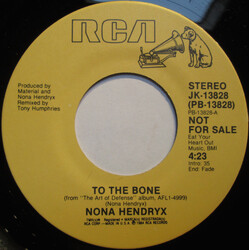 Nona Hendryx To The Bone USED VINYL 7INCH 45 RPM PROMO