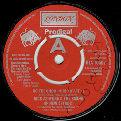 Jack Ashford / The Sound Of New Detroit Do The Choo-Choo USED VINYL 7INCH 45 RPM SINGLE PROMO