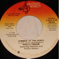 Philly Cream (2) Jammin' At The Disco USED VINYL 7INCH 45 RPM PROMO