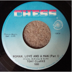 Tony Clarke (2) Woman, Love And A Man USED VINYL 7INCH 45 RPM SINGLE