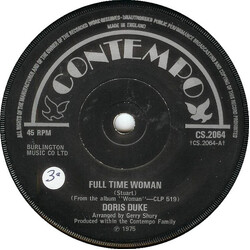 Doris Duke Full Time Woman / Your Best Friend USED VINYL 7INCH 45 RPM SINGLE