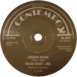 Oscar Toney Jr. Chicken Heads / Everybody's Needed USED VINYL 7INCH 45 RPM