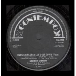 Stormy Monday Boogie Children Let's Get Down USED VINYL 7INCH 45 RPM