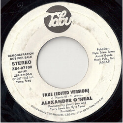 Alexander O'Neal Fake USED VINYL 7INCH 45 RPM PROMO