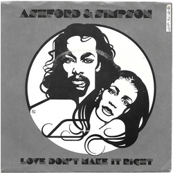 Ashford & Simpson Love Don't Make It Right USED VINYL 7INCH 45 RPM SINGLE PROMO