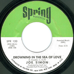 Joe Simon Drowning In The Sea Of Love USED VINYL 7INCH 45 RPM STYRENE