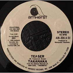 Masayoshi Takanaka Teaser USED VINYL 7INCH 45 RPM SINGLE PROMO