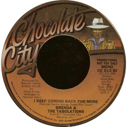 Brenda & The Tabulations I Keep Coming Back For More USED VINYL 7INCH 45 RPM SINGLE MONO STEREO PROMO