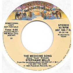 Stephanie Mills The Medicine Song USED VINYL 7INCH 45 RPM SINGLE PROMO STYRENE