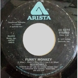 Mandrill Funky Monkey USED VINYL 7INCH 45 RPM