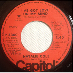 Natalie Cole I've Got Love On My Mind USED VINYL 7INCH 45 RPM PROMO