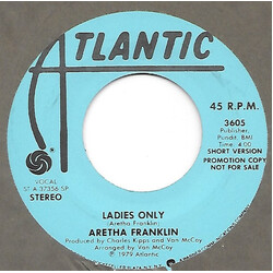 Aretha Franklin Ladies Only USED VINYL 7INCH 45 RPM SINGLE PROMO STEREO
