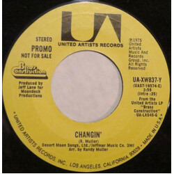 Brass Construction Changin' USED VINYL 7INCH 45 RPM PROMO STYRENE STEREO MONO