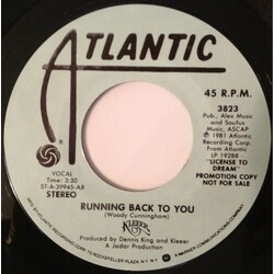 Kleeer Running Back To You USED VINYL 7INCH 45 RPM PROMO