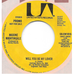 Maxine Nightingale Will You Be My Lover USED VINYL 7INCH 45 RPM PROMO