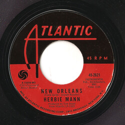 Herbie Mann New Orleans / Memphis Underground USED VINYL 7INCH 45 RPM SINGLE