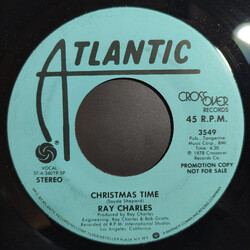 Ray Charles Christmas Time USED VINYL 7INCH 45 RPM PROMO