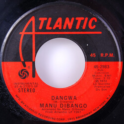 Manu Dibango Dangwa / Oboso USED VINYL 7INCH 45 RPM SINGLE STEREO