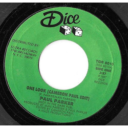 Paul Parker One Look (Cameron Paul Edit) USED VINYL 7INCH 45 RPM SINGLE