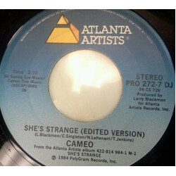 Cameo She's Strange USED VINYL 7INCH 45 RPM SINGLE PROMO