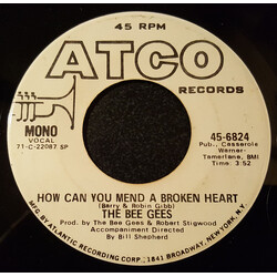 Bee Gees How Can You Mend A Broken Heart USED VINYL 7INCH 45 RPM PROMO STEREO MONO