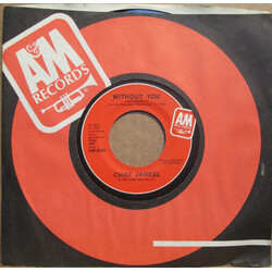 Chas Jankel Without You USED VINYL 7INCH 45 RPM PROMO