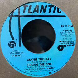 Kissing The Pink Maybe This Day USED VINYL 7INCH 45 RPM PROMO STYRENE STEREO