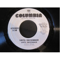 Until December Until December USED VINYL 7INCH 45 RPM PROMO STYRENE STEREO