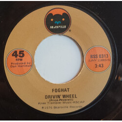 Foghat Drivin' Wheel USED VINYL 7INCH 45 RPM SINGLE