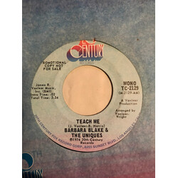 Barbara And The Uniques Teach Me USED VINYL 7INCH 45 RPM PROMO