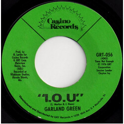 Garland Green I.O.U. USED VINYL 7INCH 45 RPM SINGLE STYRENE STEREO