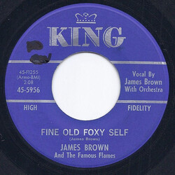 James Brown & The Famous Flames Fine Old Foxy Self USED VINYL 7INCH 45 RPM SINGLE