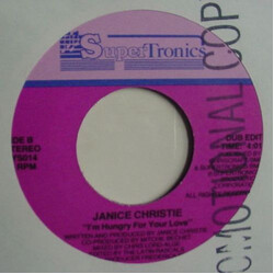 Janice Christie I'm Hungry For Your Love USED VINYL 7INCH 45 RPM