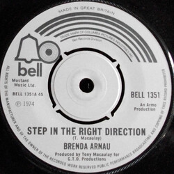 Brenda Arnau Step In The Right Direction USED VINYL 7INCH 45 RPM SINGLE