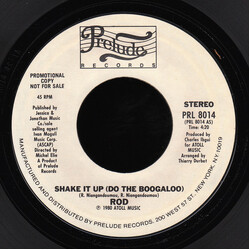 Rod Shake It Up (Do The Boogaloo) USED VINYL 7INCH 45 RPM SINGLE PROMO