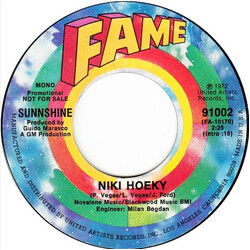 Sunnshine (2) Dreams Selection / Niki Hoeky USED VINYL 7INCH 45 RPM PROMO MONO