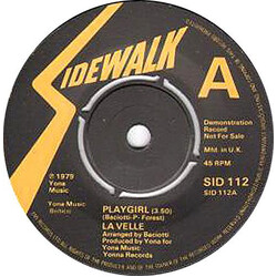 La Velle Playgirl USED VINYL 7INCH 45 RPM SINGLE PROMO