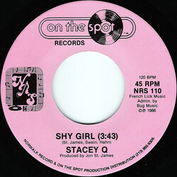 Stacey Q Shy Girl USED VINYL 7INCH 45 RPM SINGLE